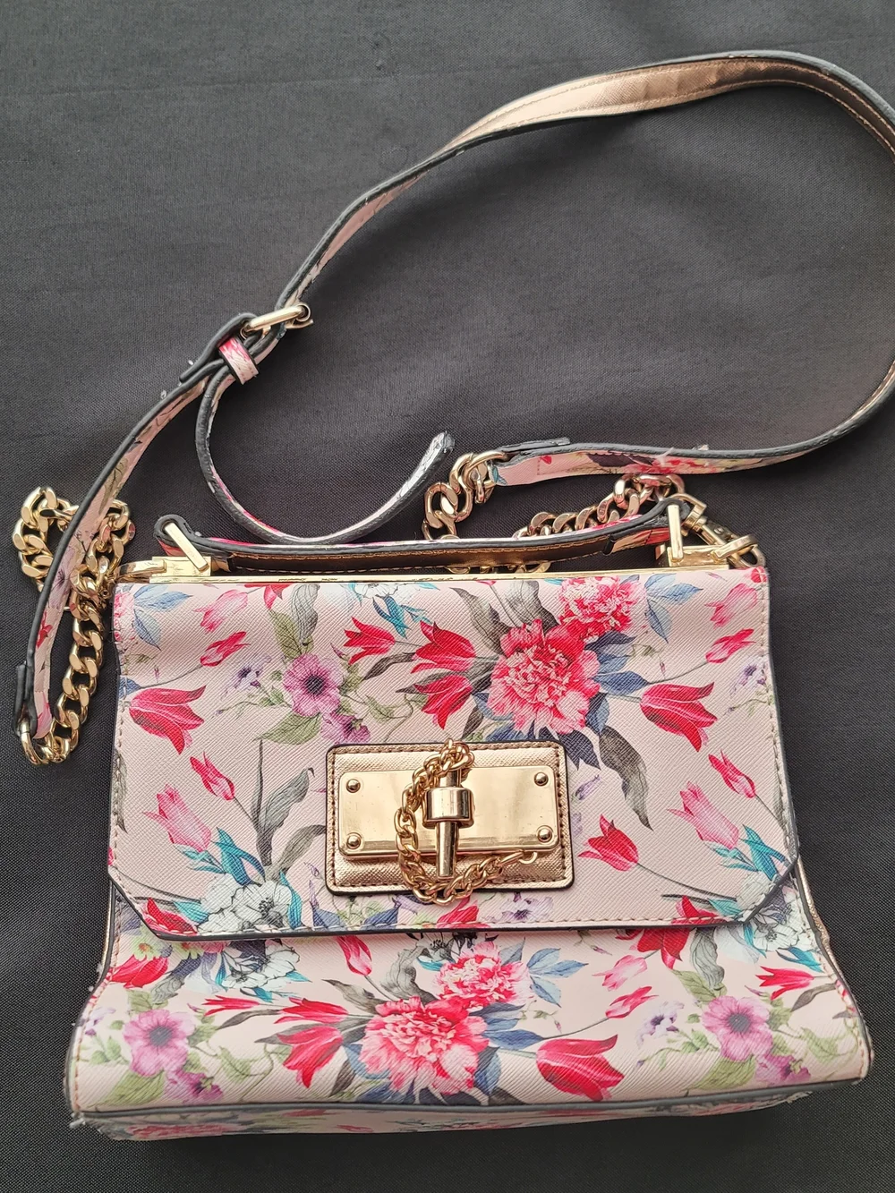 Aldo Kairede Floral Top-Handle Handbag